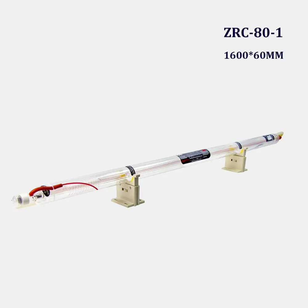 Co2 Laser Tube 10000Hours Working Time  80W Co2 Laser Tube Zurong