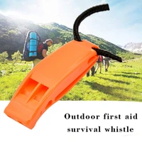 whistle designed dual frequency first aid tool outdoor match sentinel dual tactical survival plastic hikes band survival lo n8e4