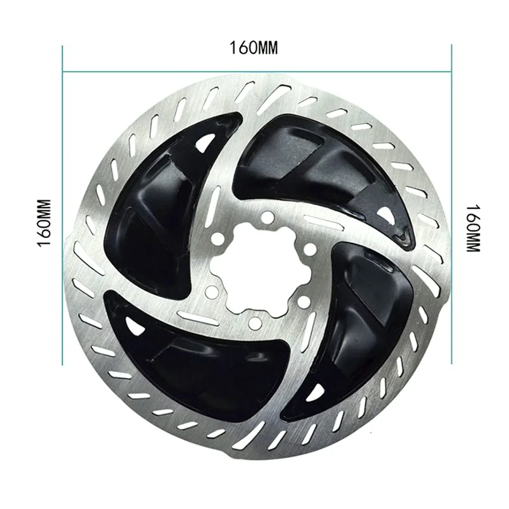 

Bike Disc Brake Rotors 6 Inch Bicycle Radiator Mountain Bike Cooling Fins Disc Brake Pads for Road Bike MTB Outdoor Accessories