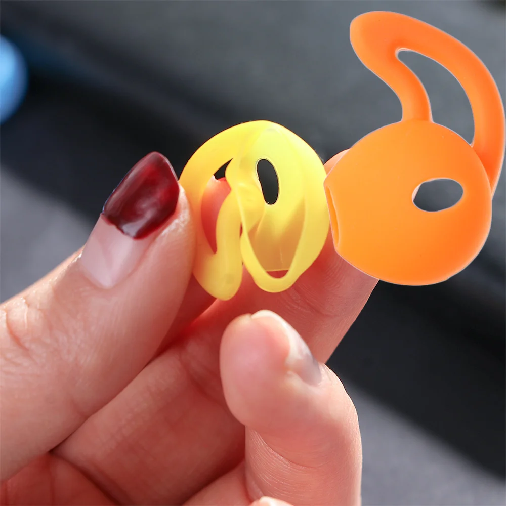 2 пары силиконовый чехол для наушников уха крылья крюковой колпак с наушным