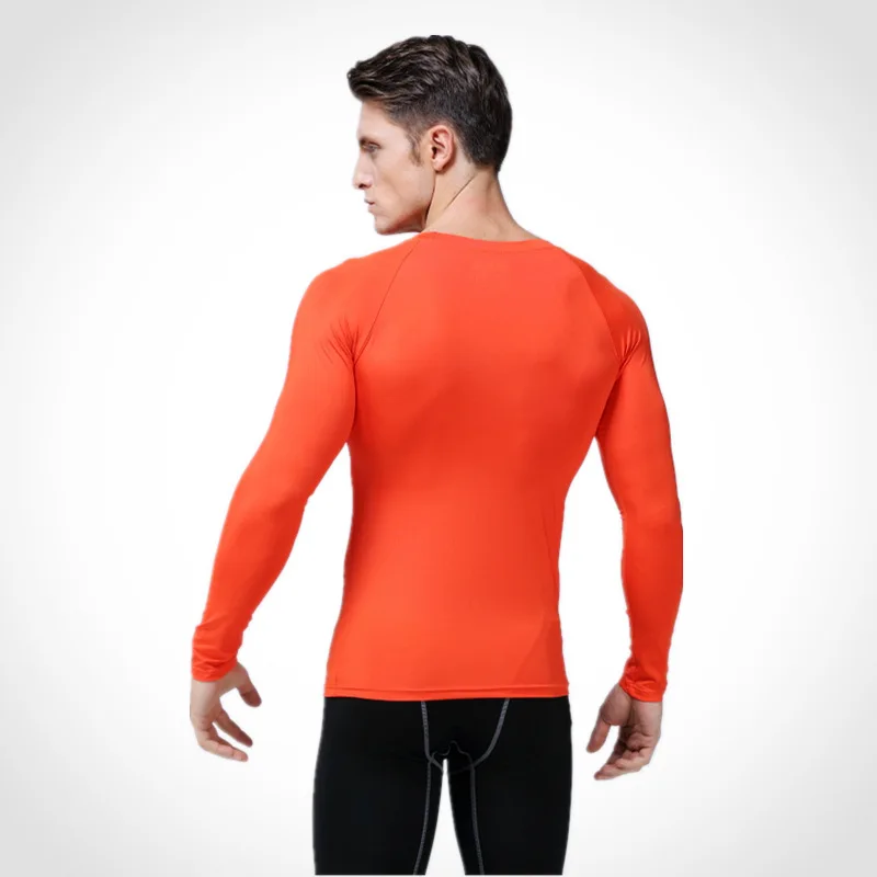

B1291 Compression Tights Base Layer Running Fitness Gym Exercise Soccer Basketball Men Sports Clothing Shirt Jersey Sportswear