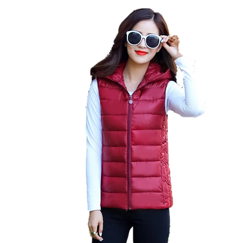 Женский хлопковый жилет Brieuces повседневный без рукавов длинная куртка с