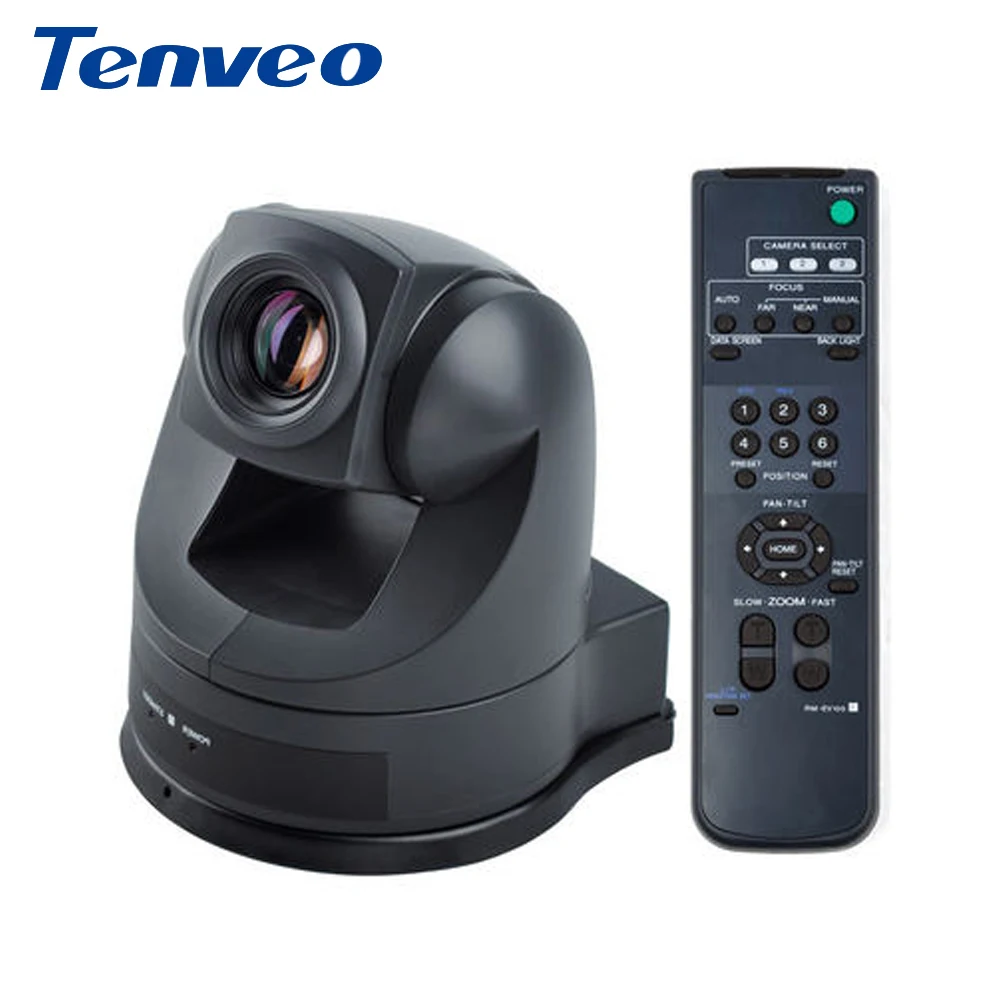 Tenveo V48U 18X зум видео выход USB AV/S конференции панорамирование наклона Zoom камера Builtin