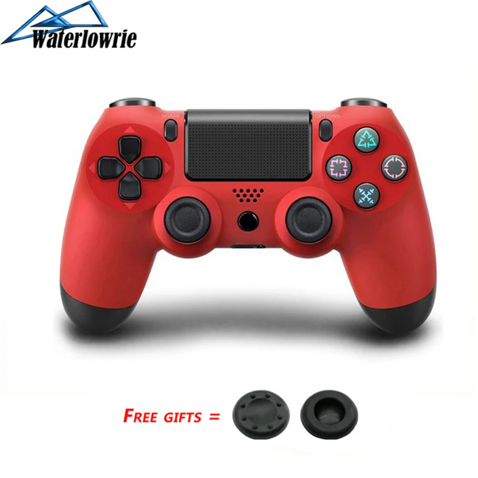 Red Controller Джойстик PS4 для iPhone сони плейстейшен 4 геймпад Dualshock 4 ПК геймпад, Беспроводной Bluetooth Контроллер для Playstation 4 игры джостик консоли - Цвет: Red Controller