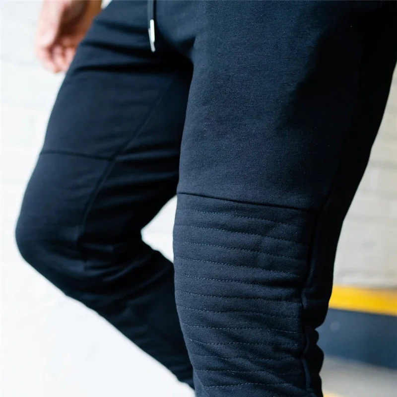 

New Jogging Pants Men Sport Sweatpants Running Pants GYM Pants Men Joggers Cotton Trackpants Slim Fit Pants Bodybuilding Trouser