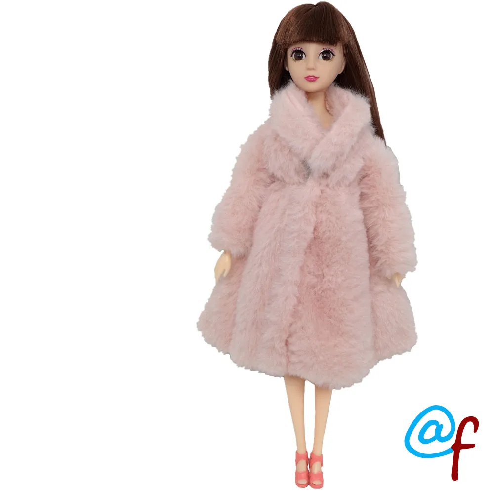 N2 1-Набор Кукла пушистая одежда девочка сделай сам для 1/6 OOAK красивая кукла платье