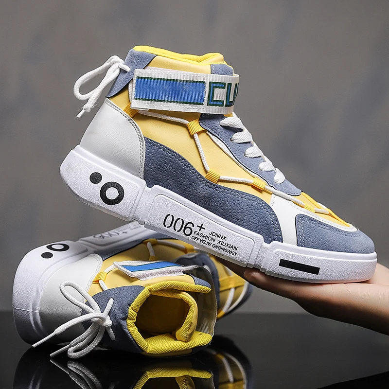 Мужские водонепроницаемые кроссовки в западном стиле Зимняя спортивная обувь