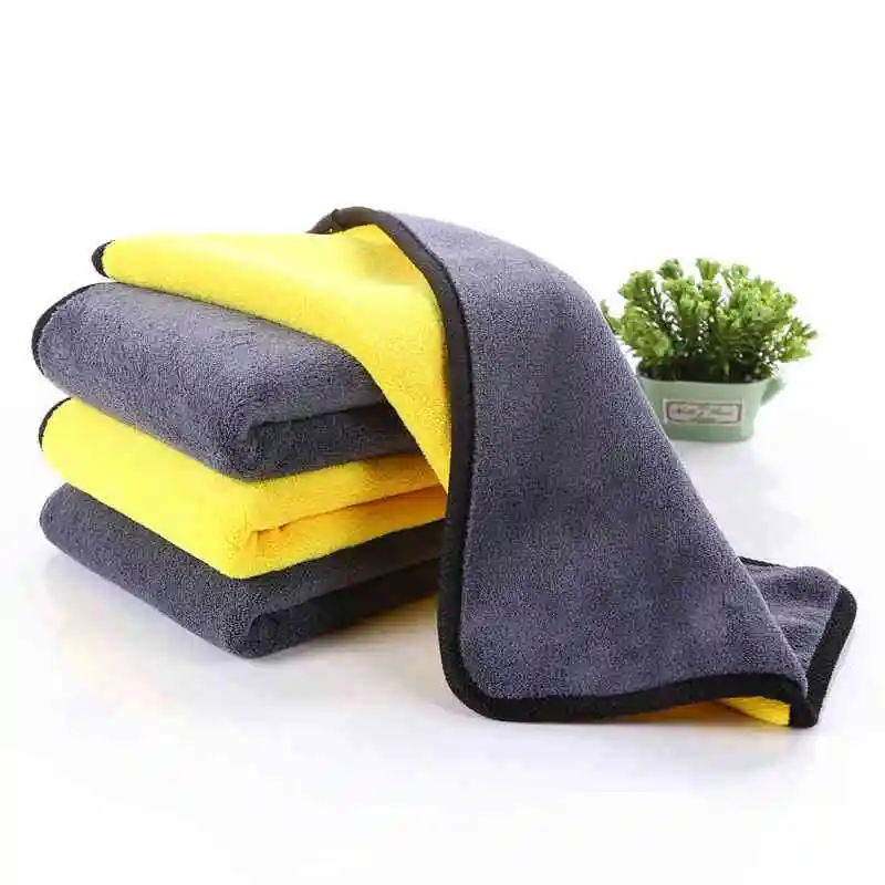 Полотенце из микрофибры для автомойки Mling 30x3 0/60 см ткань сушки ухода за