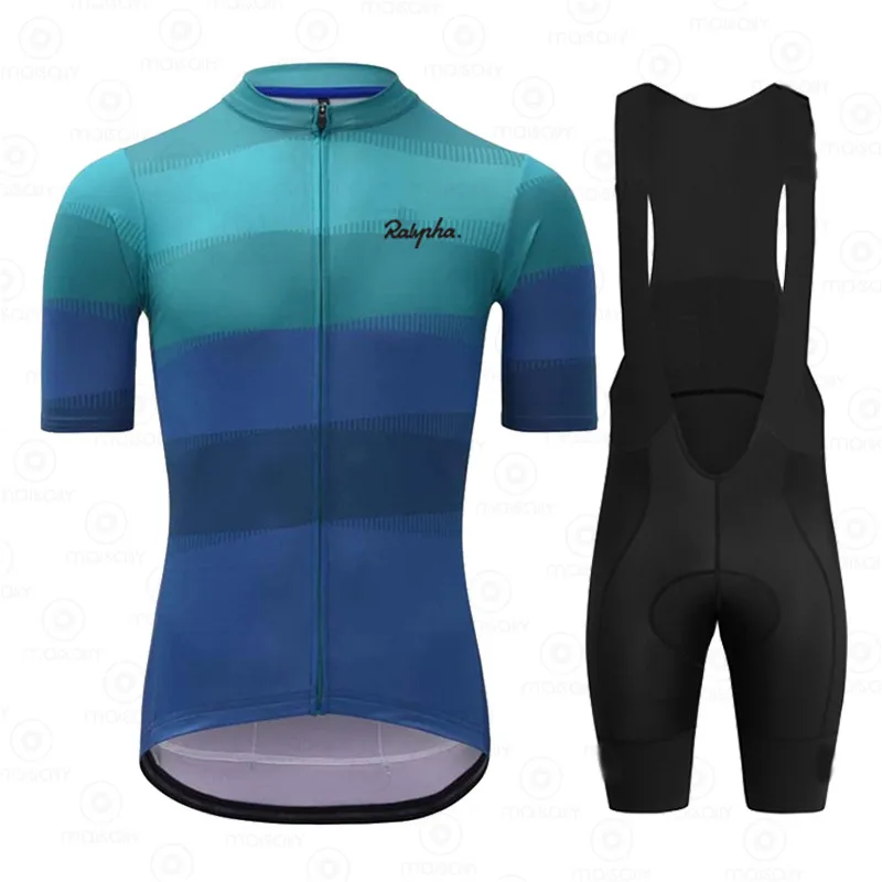 

New Ropa Ciclismo Cycling Jersey Kit Bicycle Short Sleeve Men Bike Bib Shorts Clothes Maillot Cycling Sets Clothing Speed up