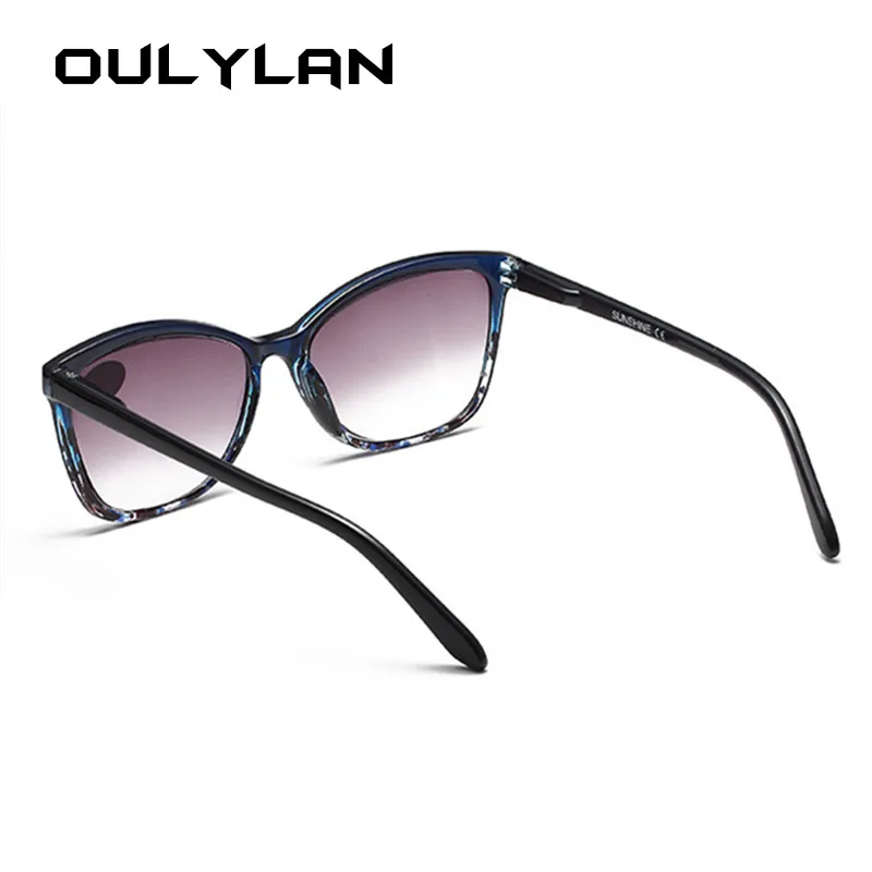 Солнцезащитные очки Oulylan оверсайз TR90 для мужчин и женщин винтажные аксессуары