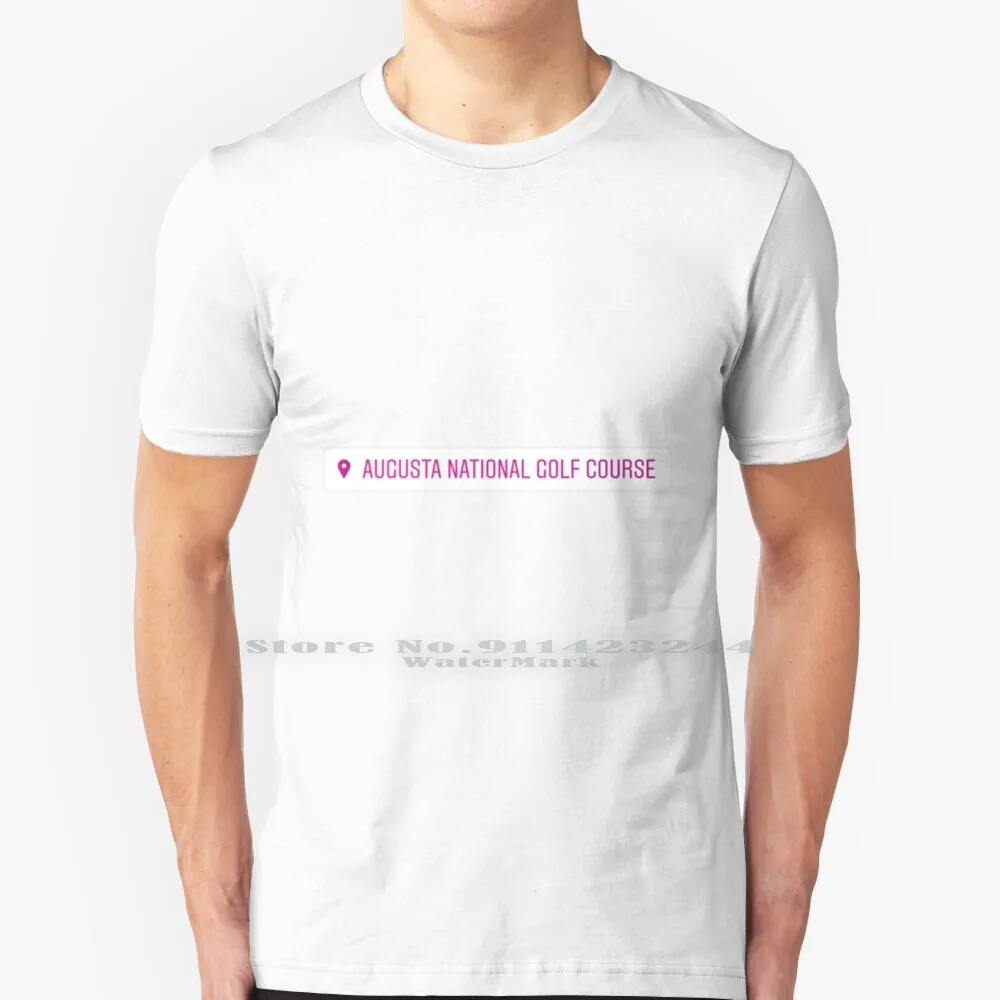 Club | Masters | Location Tag T Shirt Cotton 6xl Instagram Location City Country Travel Home Augusta