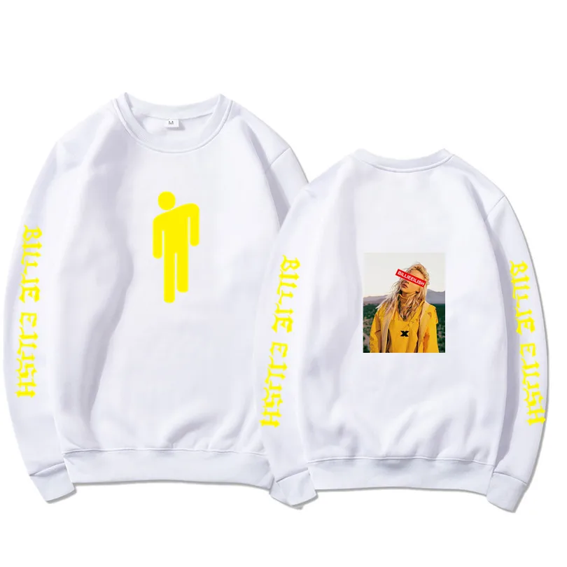 Billie Eilish Женская и мужская весенняя одежда 2019 горячая Распродажа монолитные