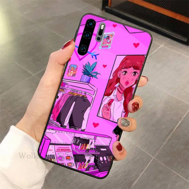 

Retro Sweet girls anime Sailor Moon japanese Phone Case for honor 7A 8x 8s 9 10i 20s V30 PLAY lite pro nax fundas cover