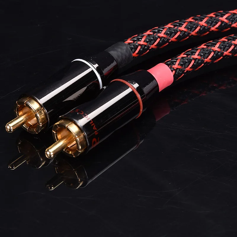 2 шт./пара CANARE Профессиональный аудиокабель RCA с Budweiser Male к HIFI для усилителя DAC TV/0 5 м