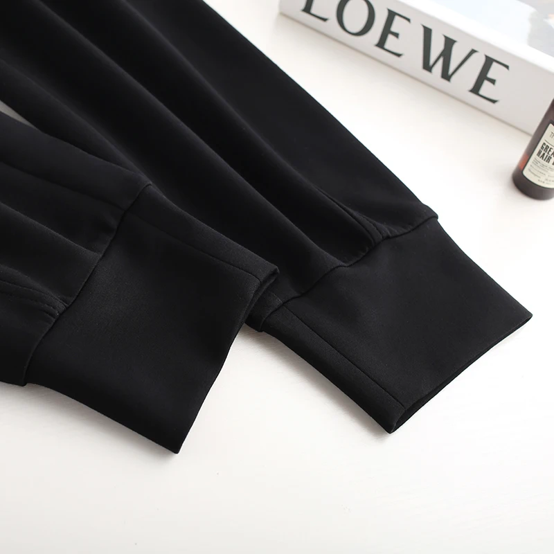 

Fashion Hip Hop Joggers Sweatpants Women High Waist Drawstring Street Running Soft Loose Sports Casual Pants Trousers Red/Black