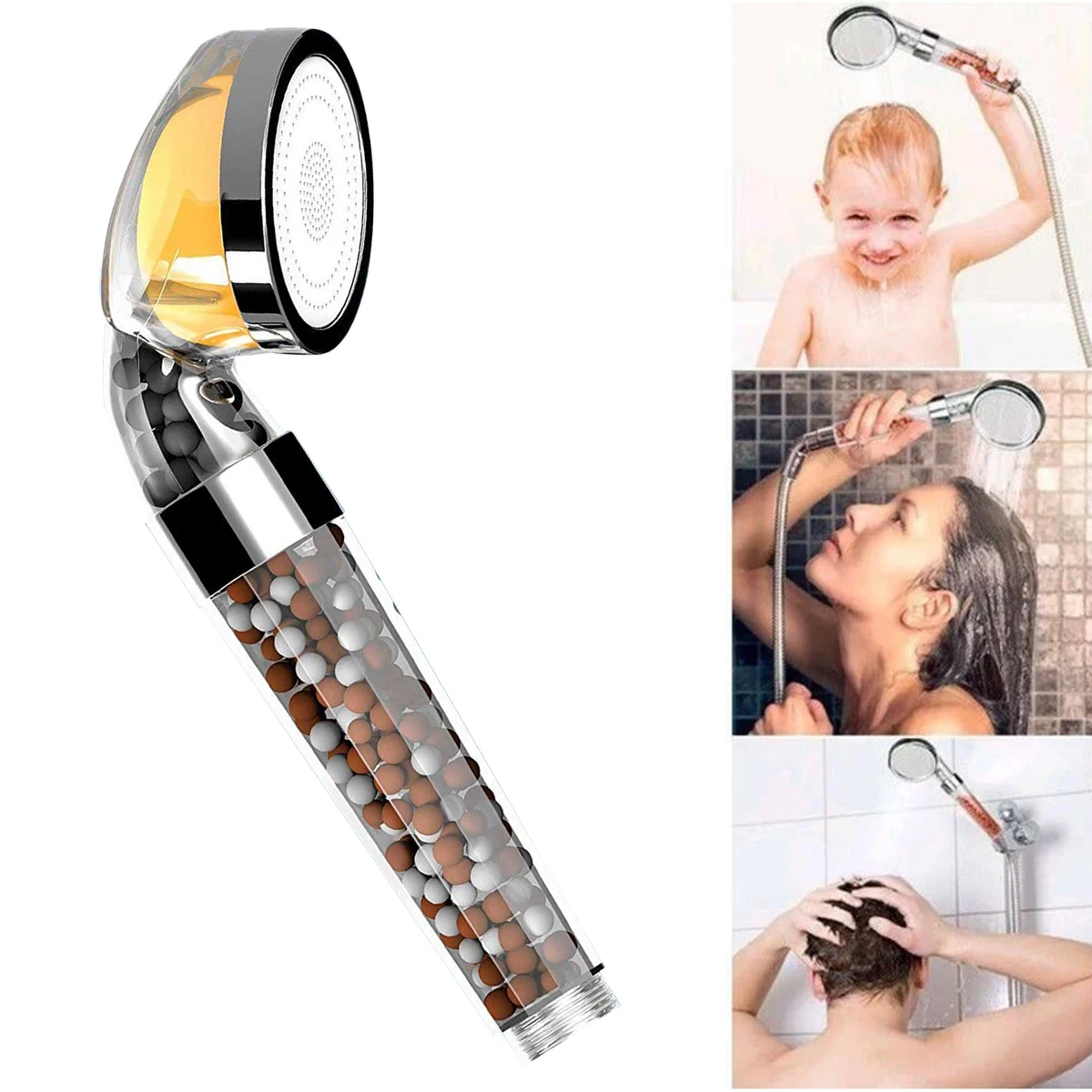 Прямая поставка Витамин C фильтр Насадки для душа с фильтром хлора фторид душ