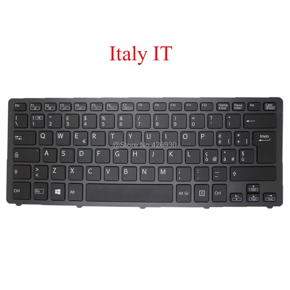 Клавиатура для ноутбука SONY с подсветкой VAIO SVF14N Series 9z. Nabbq.40e 149263861IT AEFI2I000103A