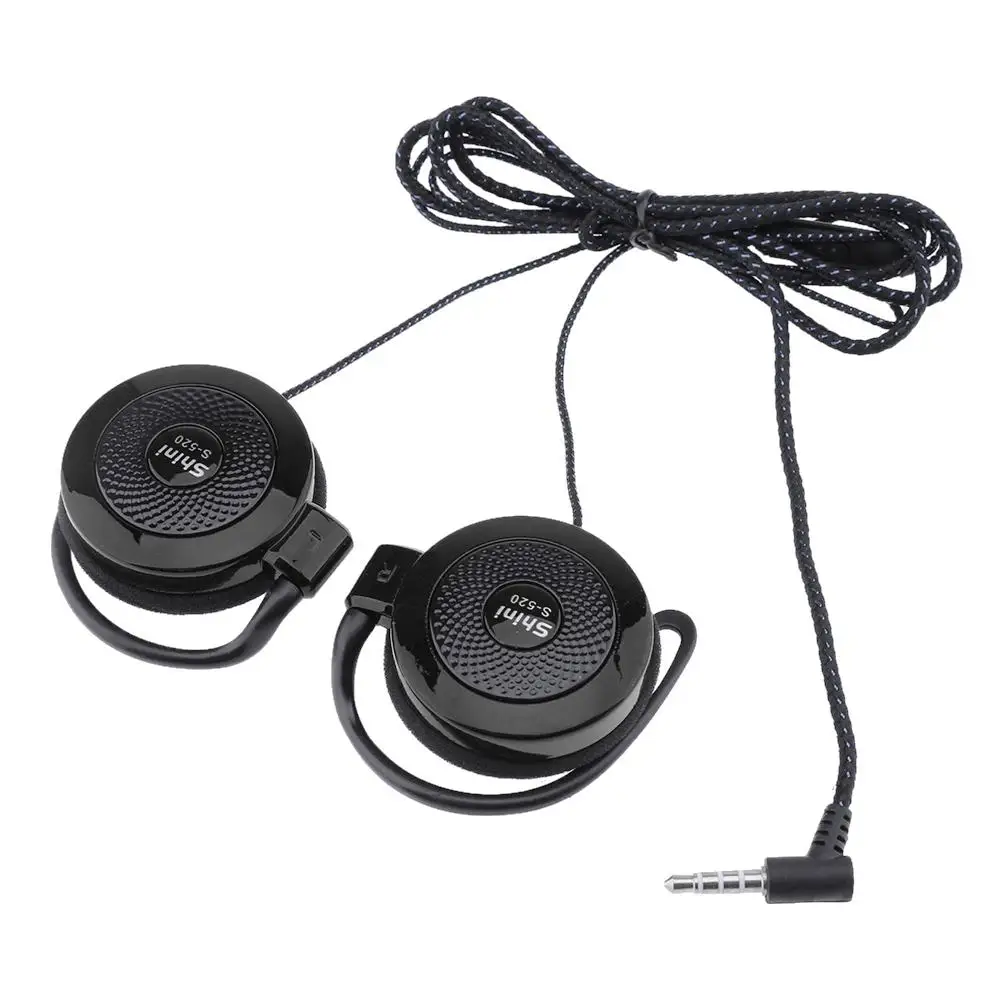 

Для Shini S-520 3,5 мм Stereo Mp4 Ear-Hook Game Sports мобильный телефон Универсальная гарнитура с ушным крючком гарнитура Проводные спортивные наушники