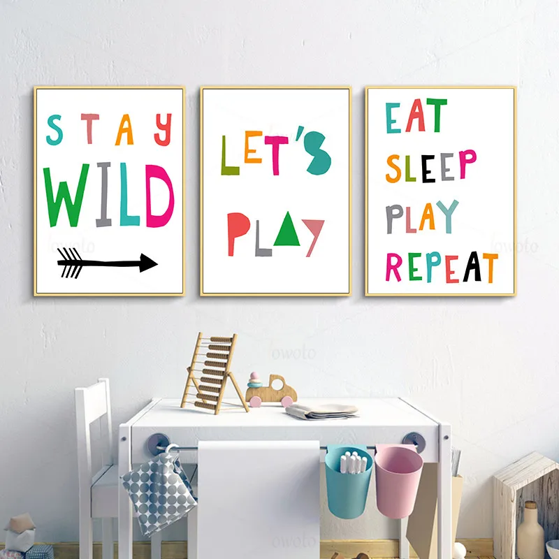 Радуга настенный Художественное вдохновение цитаты Плакаты и принты