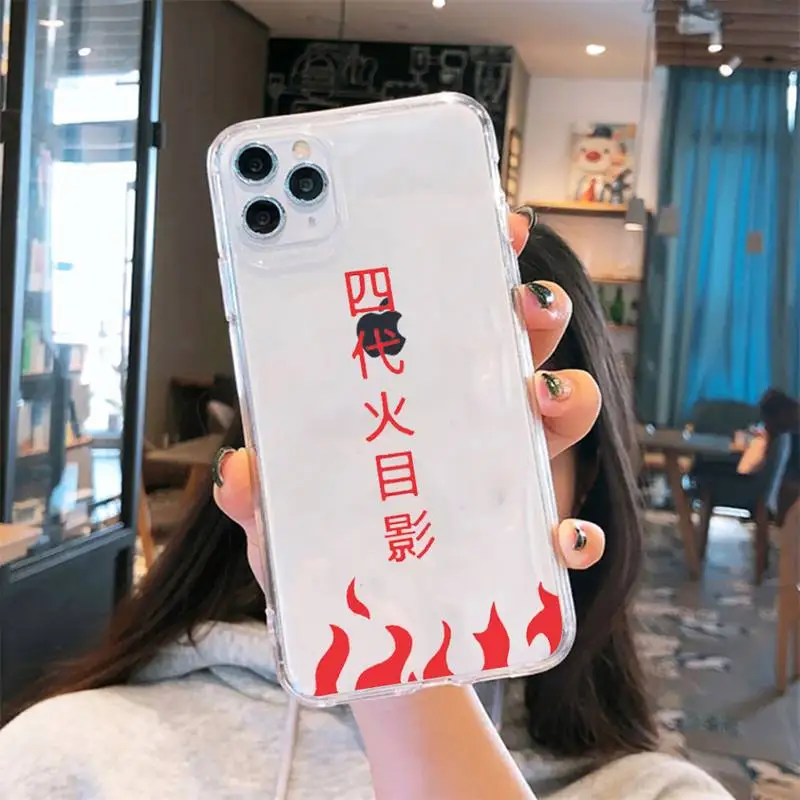 

Akatsuki naruto Japan anime coque funda cover Phone Case Transparent for iPhone 6 7 8 11 12 s mini pro X XS XR MAX Plus