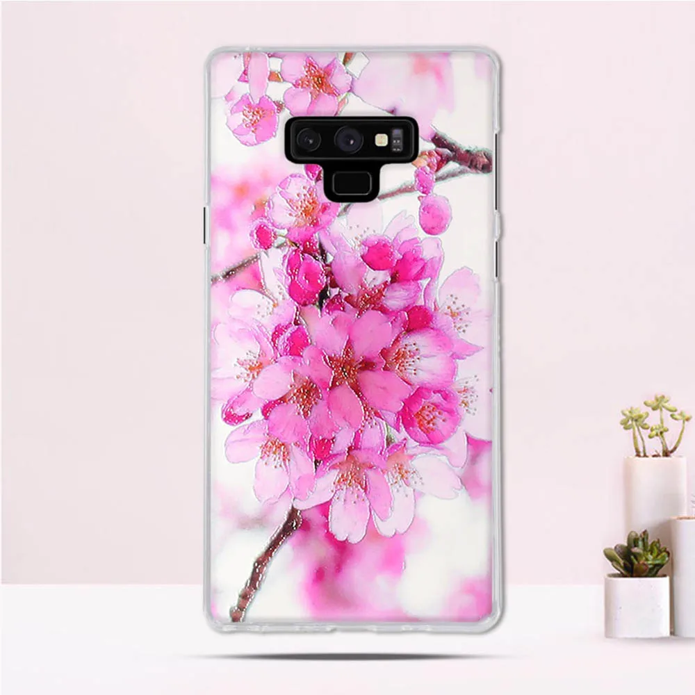 Силиконовый чехол для Samsung Galaxy Note 9 мягкий ТПУ задняя крышка Funda on.