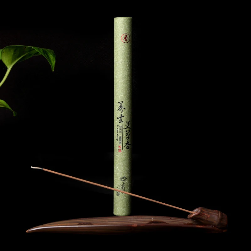 Natural Sandalwood Incense Summer Essential Home 21cm Wormwood Indoor Ceremony Buddha Decor | Дом и сад