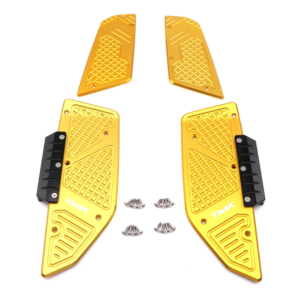 

Motorcycle Accessories Motorcycle Pedals for Yamaha Tmax 530 2017 2018 2019 Motorcycle Anti-skid Pads CNC Aluminum Alloy