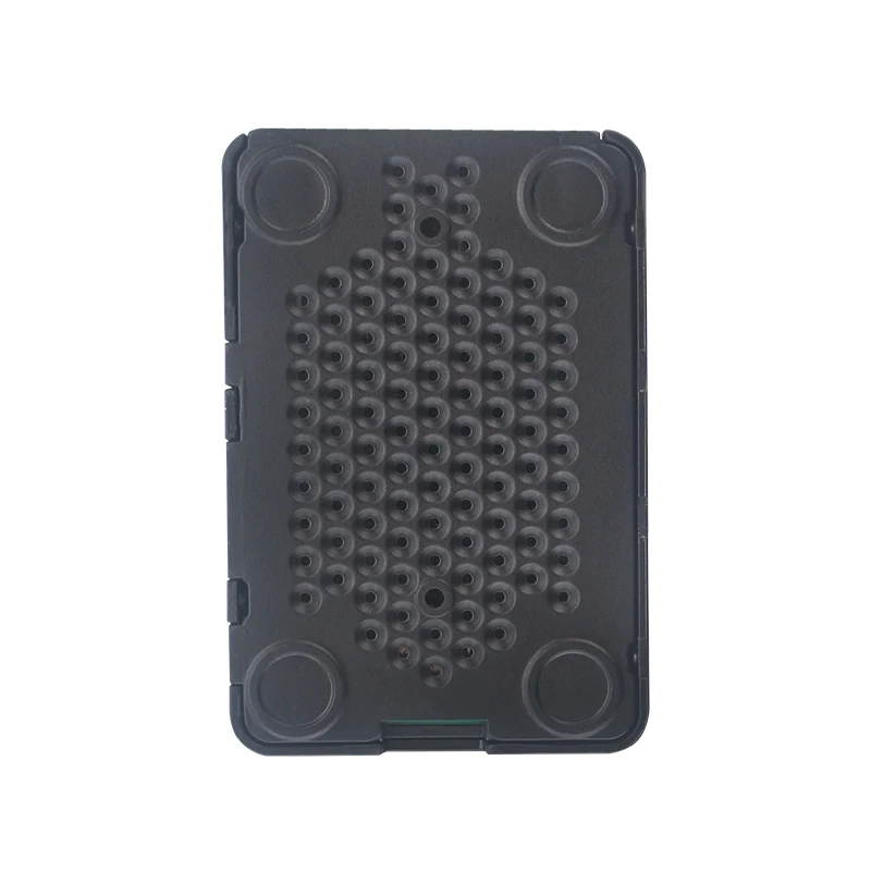 Корпус для Raspberry Pi 4 из АБС-пластика черный корпус поддержка вентилятора