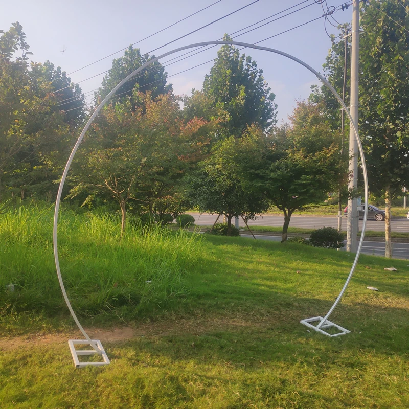 Круглая металлическая железная АРКА свадебный фон стойка свадебная декор для