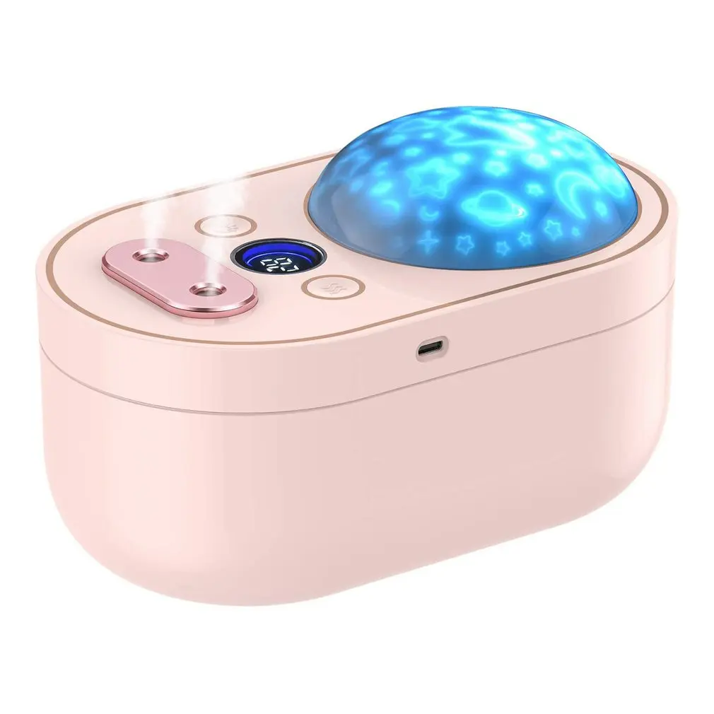 

Портативный Электрический увлажнитель воздуха, ультразвуковой освежитель воздуха с зернистой поверхностью, USB миниатюрный распылитель эф...