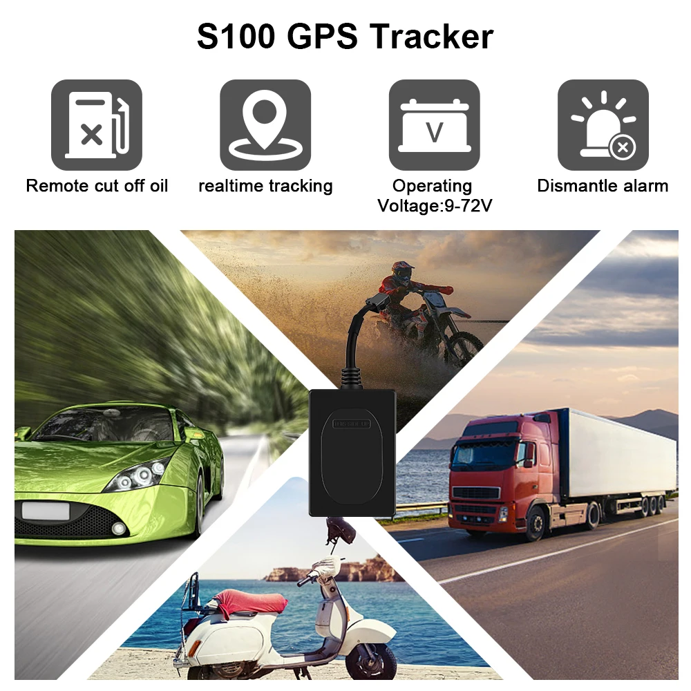 GPS Tracker 4G Rastreador Locator Remote Control Vibration Alarm Global Use Realtime Tracking трекер Anti-theft | Автомобили и