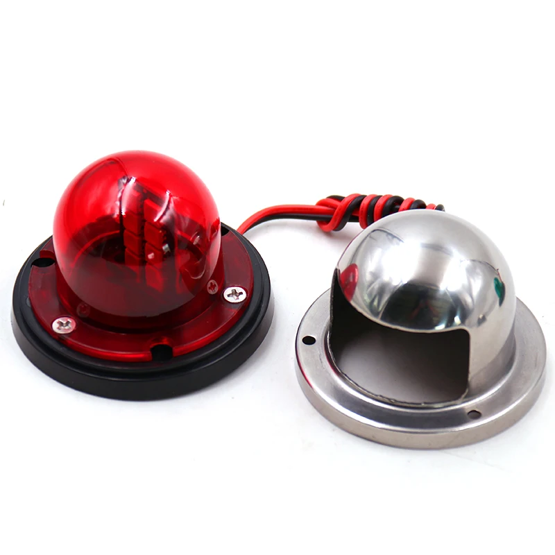 Светодиодный сигнальный светильник duad из нержавеющей стали боковой маркер