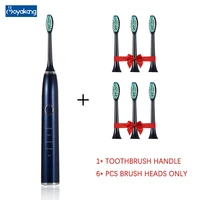 boyakang smart sonic tooth brush rechargeable 5 cleaning modes intelligent memory ipx8 waterproof dupont bristles usb charging