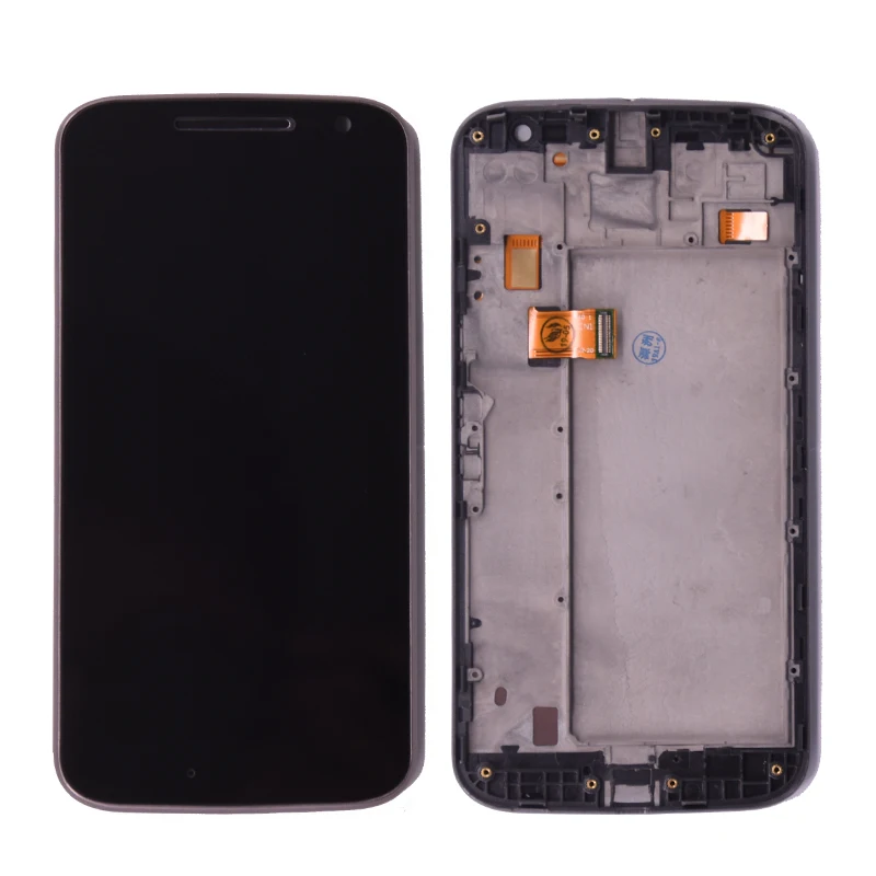 Для moto rola moto G4 ЖК-экран и сенсорный дигитайзер в сборе для moto G4 XT1625 XT1621 XT1624 ЖК-экран с рамкой