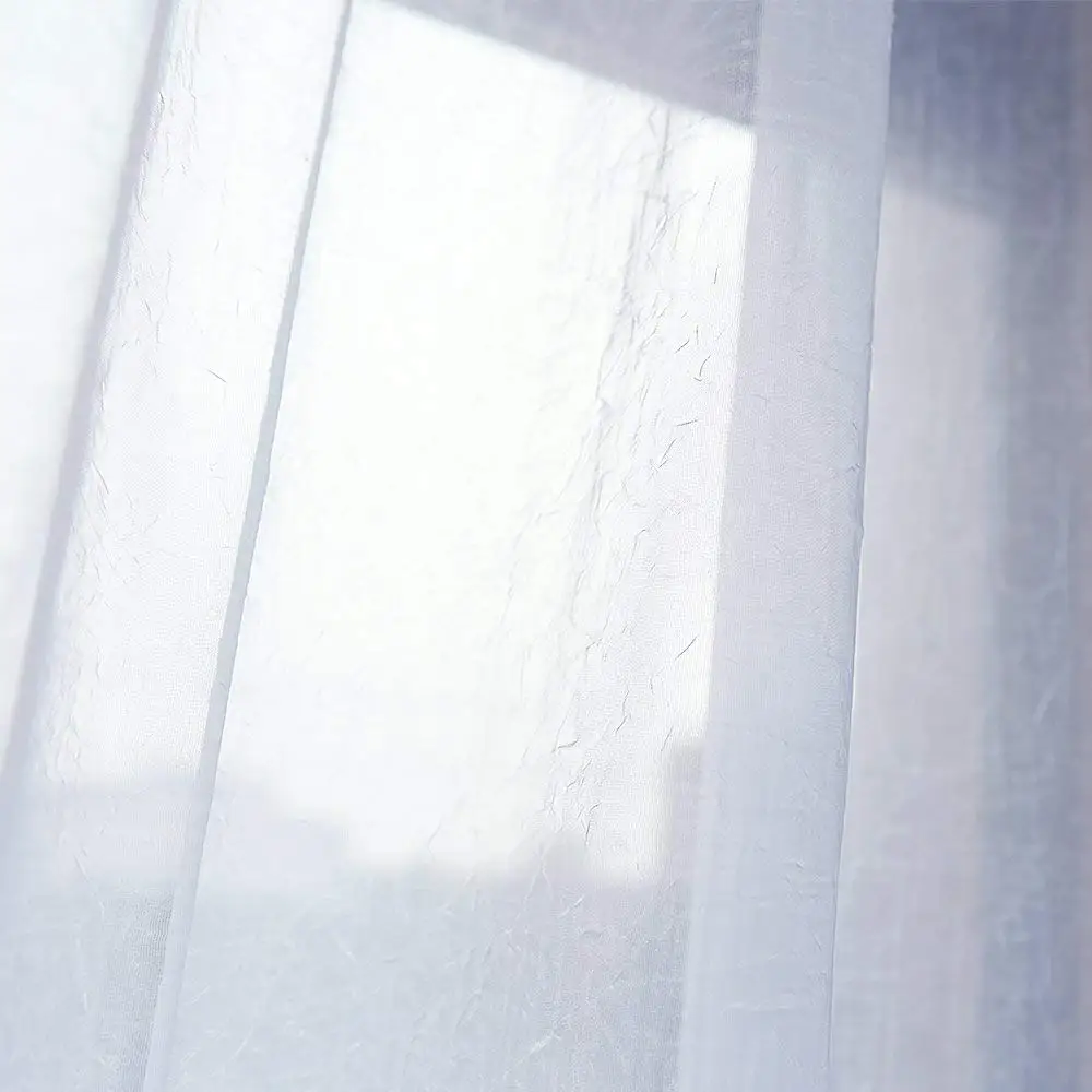 Прозрачные Занавески nictown мягкая прозрачная штора из скрапчатой вуали для окон