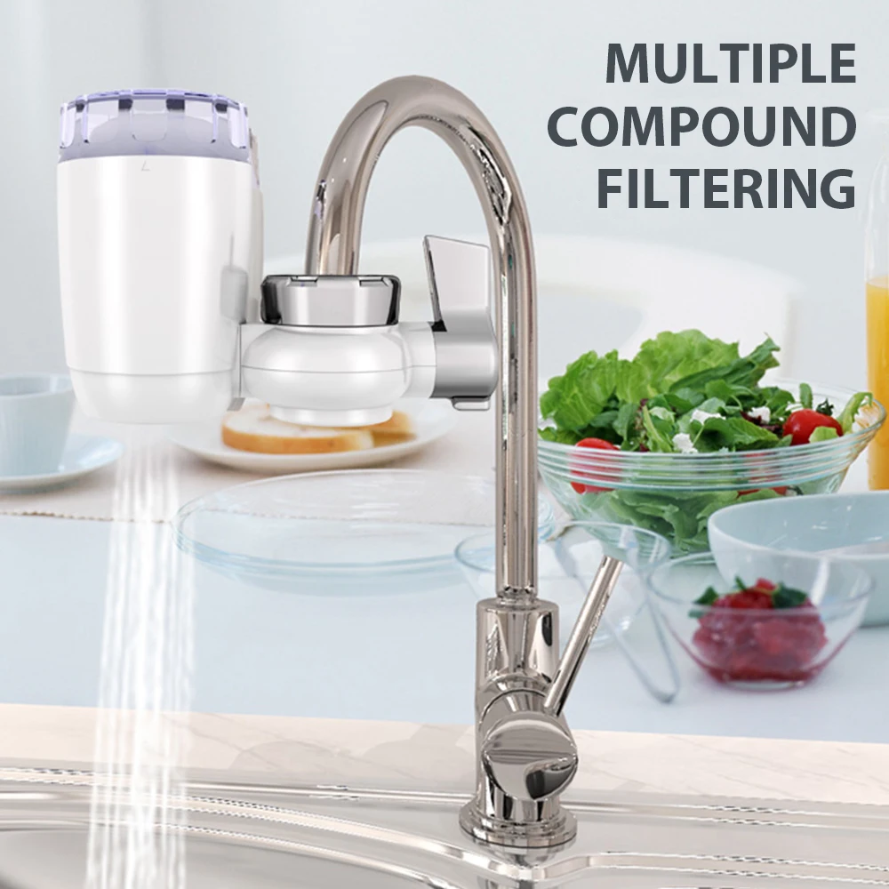 

Faucet Filter Water Faucet Purifier Filter Sturdy Color Random