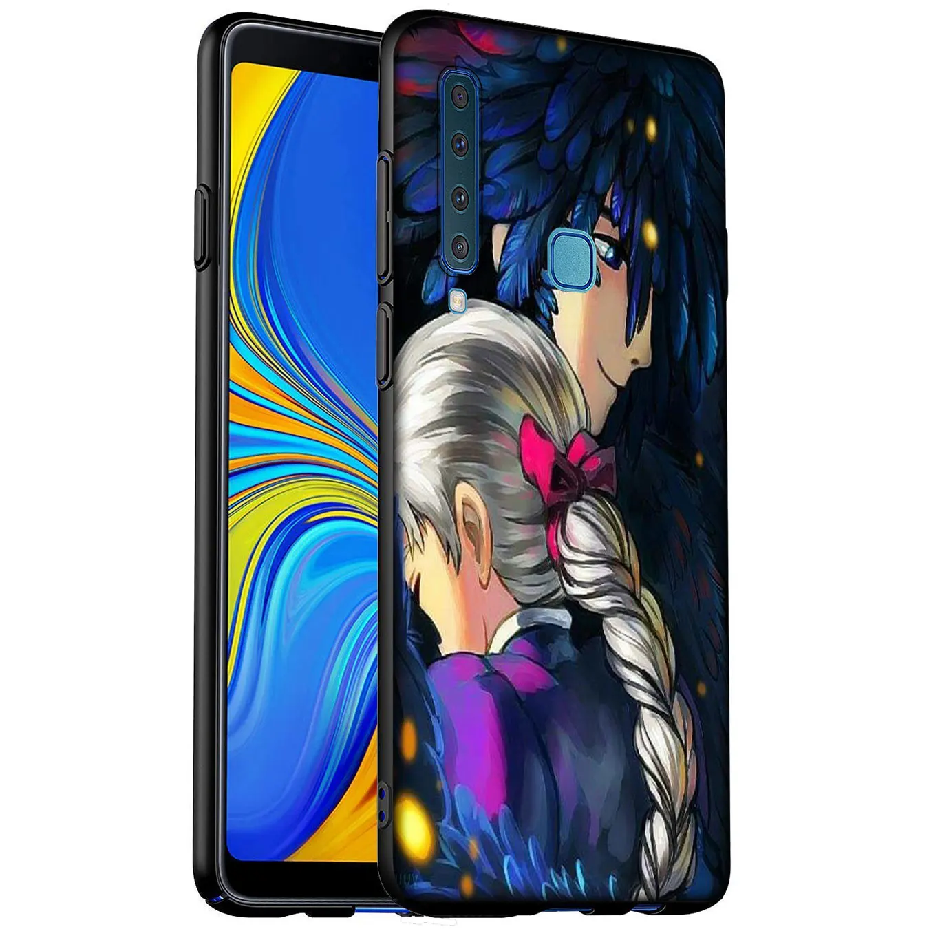 Howl's Howls Moving Castle Мягкий силиконовый чехол для телефона Samsung Galaxy A6 A7 A8 A9 2018 A3 A5 2016 2017