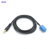 car 3 5mm aux cable adapter 8p male plug connector car aux audio cable adapter for benz smart 450 radio cd mp3 player input line