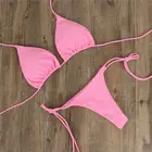 Сексуальное женское бикини, Бразильский купальный костюм с бюстгальтером пуш-ап, комплект бикини из двух предметов, купальный костюм, пляжная одежда для купания, Maillot De Bain Femme