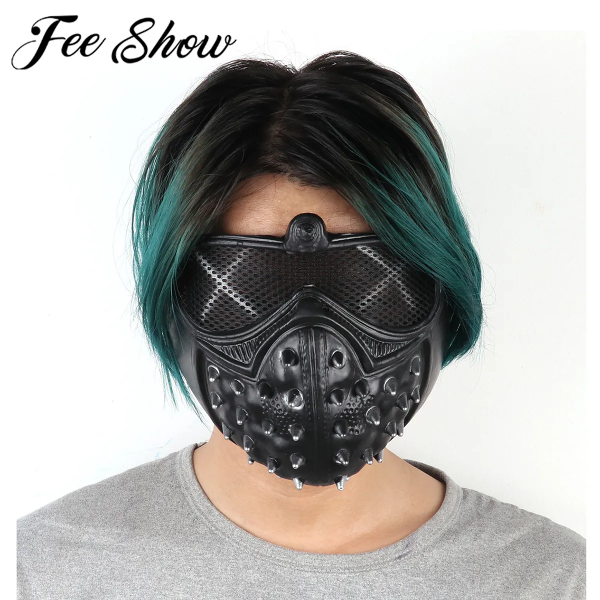 Японские Аниме маски для взрослых женщин и мужчин Готическая маска в стиле