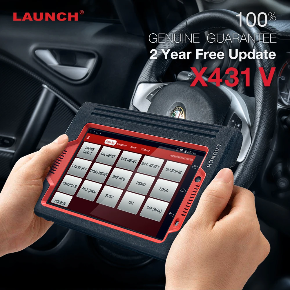 X431 V 8 глобальная версия диагностический инструмент Launch с 2 летним бесплатным обновлением X-431 V Wifi/Bluetooth полная система сканирования для автомобилей