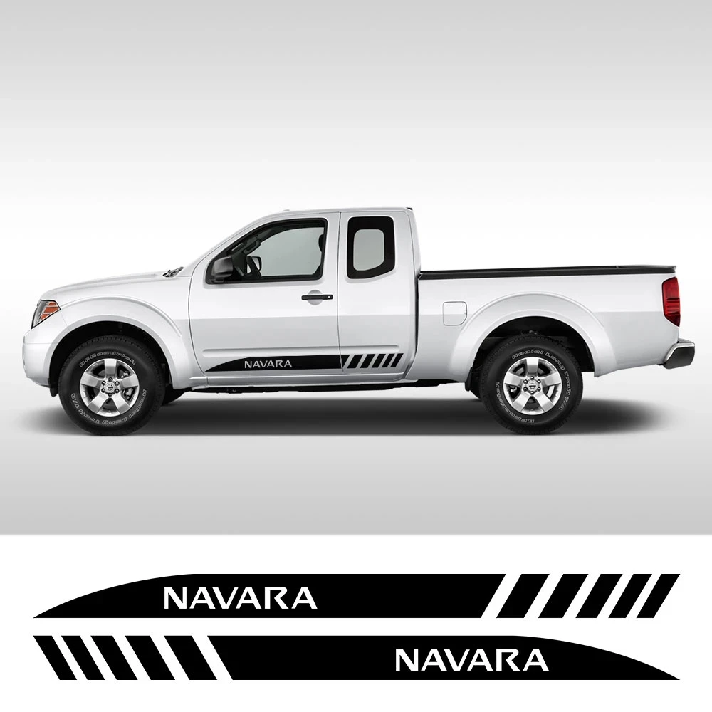 

2 шт., виниловые наклейки для Nissan Navara NP300 D40 Nismo JDM