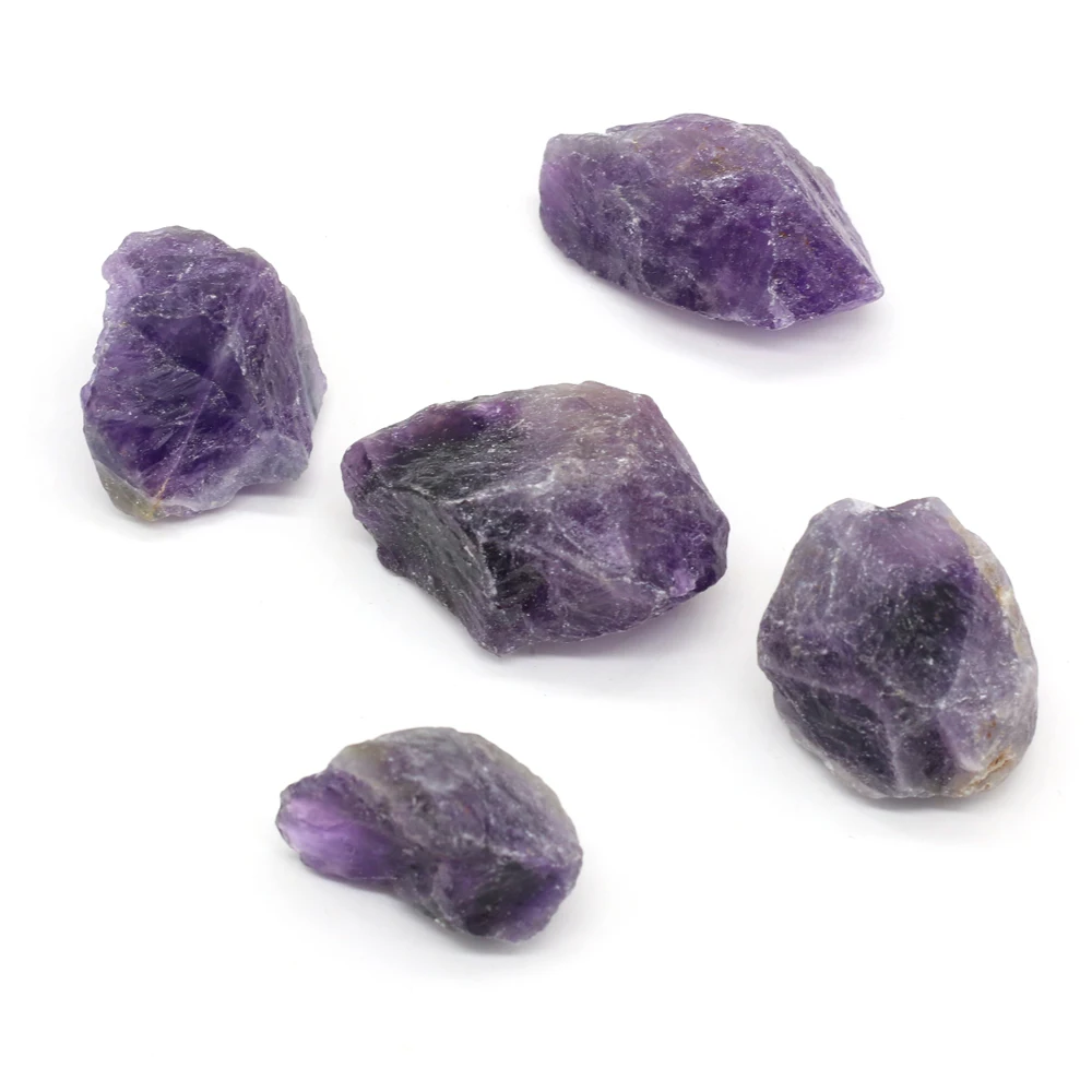 

1Pcs Natural Quartz Stone Amethyst Rough Gravel Healing Reiki Crystal Nugget Stone for Gemstone Gift Collection and Home Decor