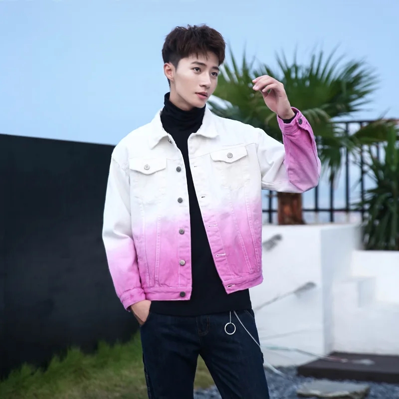 

2020 plus size jean jacket men denim jackets stand collar hip hop japanese streetwear mens gothic fashion jean jackets for men