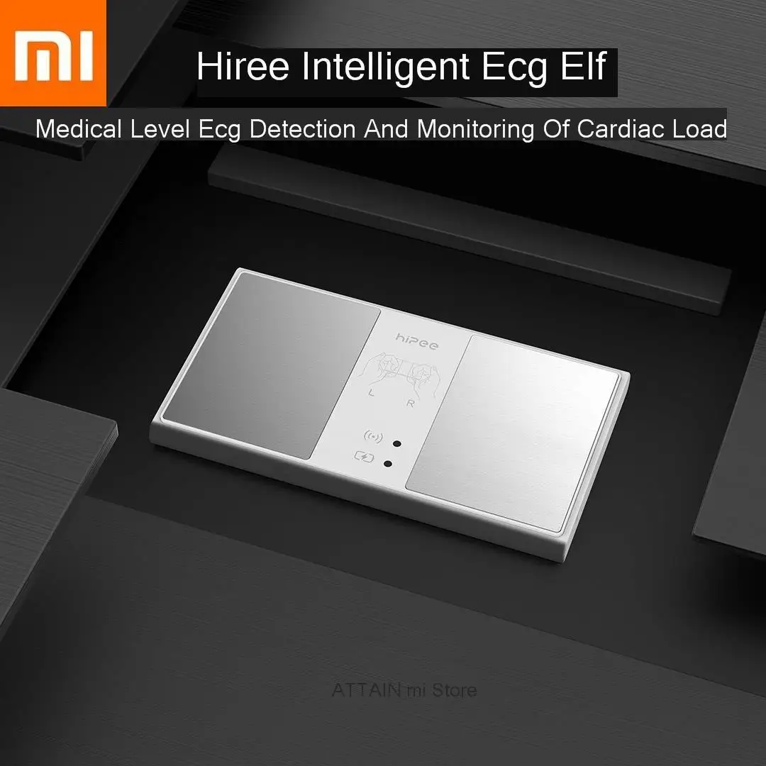 Xiao mi Smart Hipee Intelligence ECG Spirit Мониторинг нагрузки на сердце в медицинском уровне