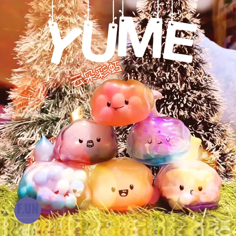 Подлинная YUME облачная детская глухая коробка яйцо ручная работа tide toy play doll милая