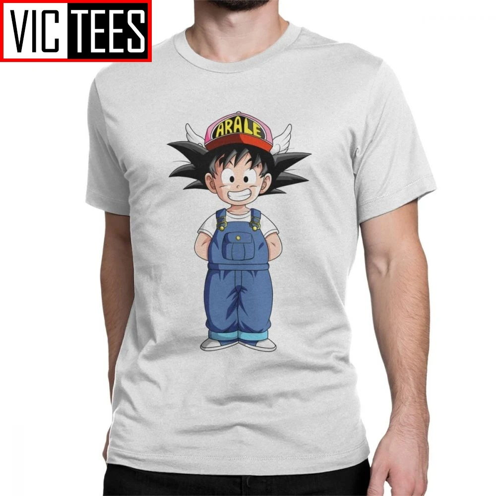 Arale Norimaki Доктор Спад Для мужчин футболки Аниме Акира манга 90s Симпатичный робот 80s