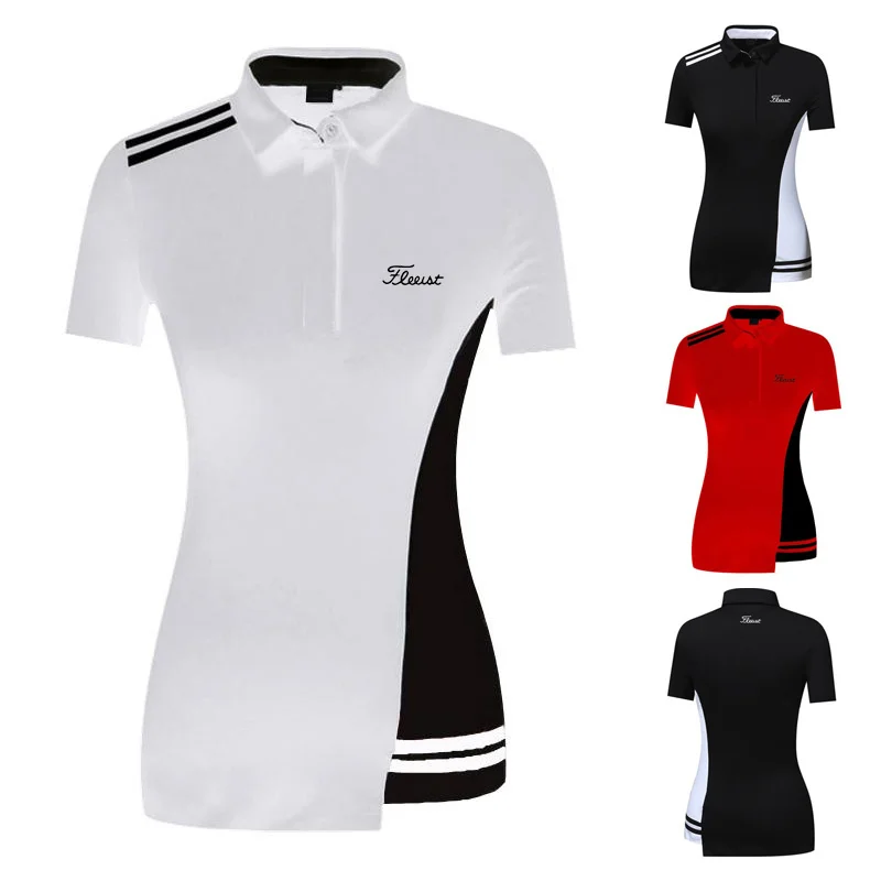 

2021 Summer Golf Women's Short Sleeve Outdoor Polo T-shirt