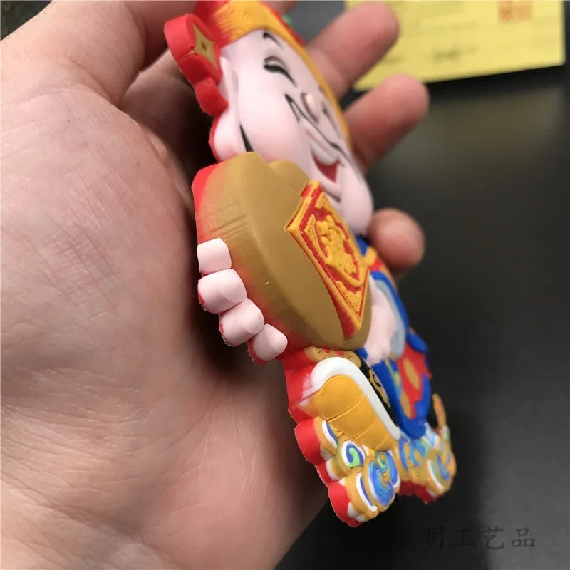 Китайская Пекинская оперная маска картины фигурки 3D магнит холодильник
