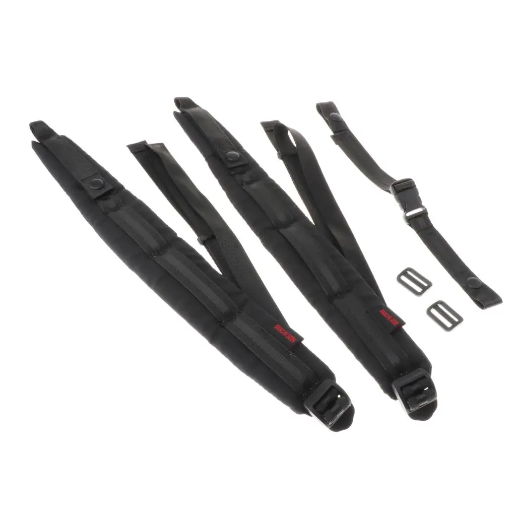 Наплечный ремень с басами гармошкой 85x6 см ткань Оксфорд ремни гармошки | Спорт и